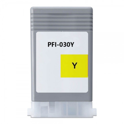 Compatible Canon PFI030 Amarillo Cartucho de Tinta Pigmentada - Reemplaza 3492C001