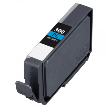 Compatible Canon PFI300 Cyan Photo Cartucho de Tinta Pigmentada - Reemplaza 4197C001/PFI300PC