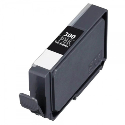 Compatible Canon PFI300 Negro Photo Cartucho de Tinta Pigmentada - Reemplaza 4193C001/PFI300PBK