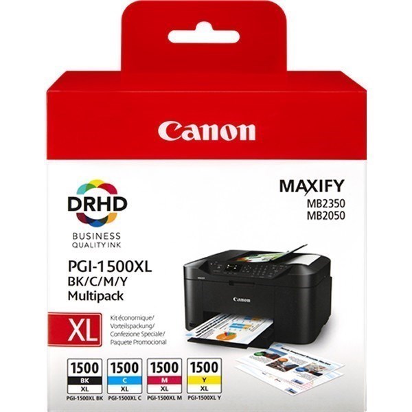 Canon PGI-1500 XL multi (9182B004) bk+c+m+y original