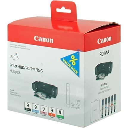 Canon PGI-9multi1 (1033B013) multipack MBK +PC +PM +R +G original