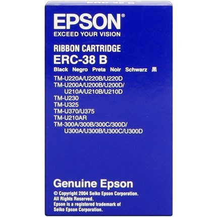 Epson ERC-38B - C43S015374 cinta nylon negro original