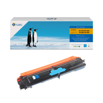 Compatible G&G Brother TN230 toner cian - Reemplaza TN230C