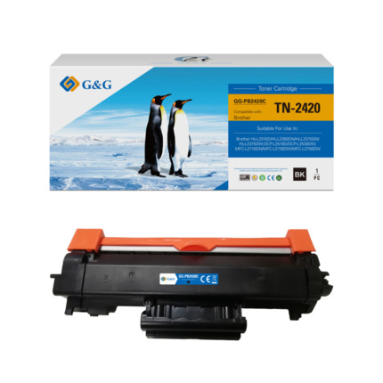 Compatible G&G Brother TN2420/TN2410 V2 toner negro