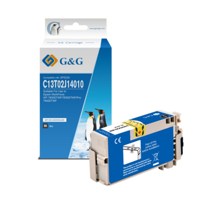 Compatible G&G Epson 405XXL tinta negro pigmentada - Reemplaza C13T02J14010