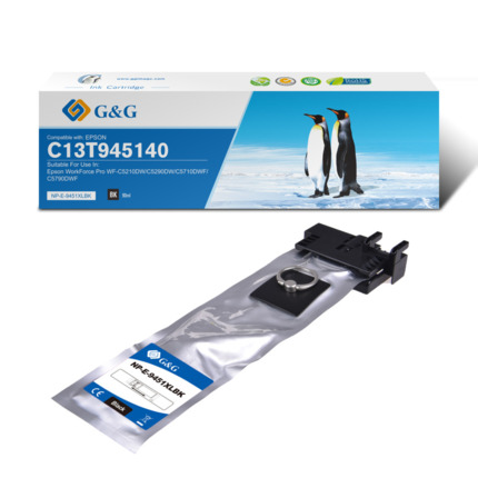 Compatible G&G Epson T9451 tinta negro pigmentada - Reemplaza C13T945140