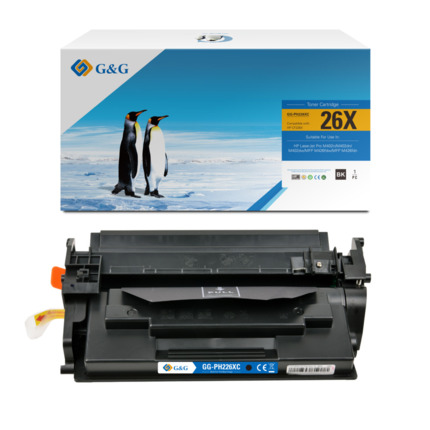 Compatible G&G HP CF226X toner negro - Reemplaza 26X