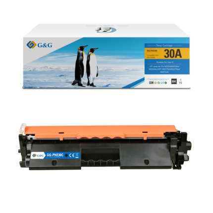 Compatible G&G HP CF230A toner negro - Reemplaza 30A