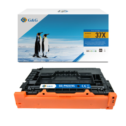 Compatible G&G HP CF237X toner negro - Reemplaza 37X