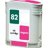 Compatible HP 82 Magenta Cartucho de Tinta - Reemplaza C4912A