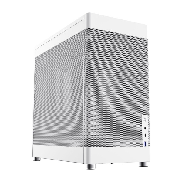 Coolbox MESH MP1 Caja Torre ATX, Micro ATX, Mini-ITX - TamaÃ±o HDD 2.5", 3.5" - USB-A 3.2, USB-C y Audio - Soporta Refrigeracion