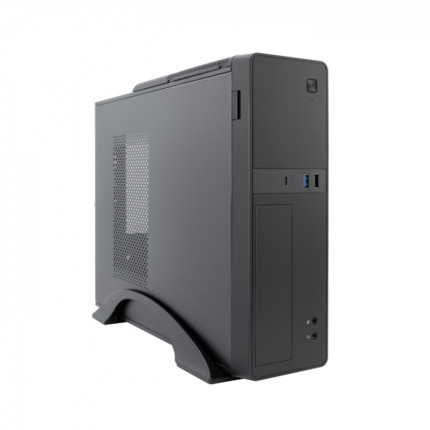 Coolbox T310 Slim Caja Torre MicroATX - TamaÃ±o Disco Soportado 3.5", 2.5" - USB-A 3.0, USB-C y Audio + Fuente de AlimentaciÃ³n