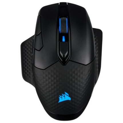 Corsair Dark Core RGB Pro SE Raton Gaming Inalambrico USB 18000DPI - 8 Botones Programables - Conmutadores Omron - Conexion Inalambrica o USB - Hasta 36 Horas de Autonomia - Color Negro