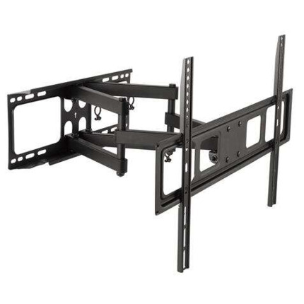 Cromad Soporte de Pared con Doble Brazo Articulado para TV de 32"-70" - Compatible con TV Curva - Giratorio, Inclinable y Extensible - Peso Max 40Kg - VESA 600x400mm