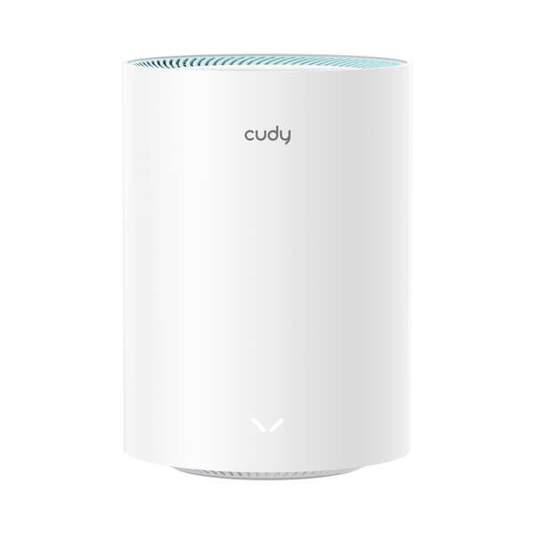 Cudy M1300 Sistema WiFi Mesh AC1200 Dual Band - 867Mbps en 5GHz, 300Mbps en 2,4GHz - 1x Puerto LAN 1000/100/10Mbps, 1x Puerto WA