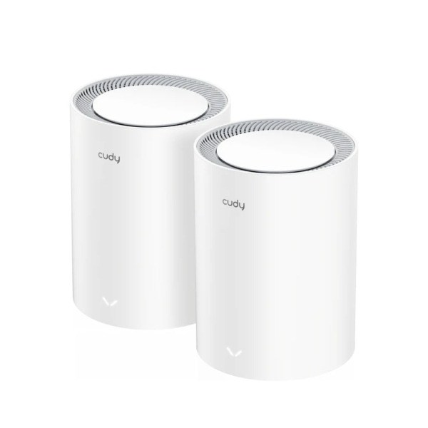Cudy Pack de 2 Sistemas WiFi Mesh 7 Gigabit Dual Band BE3600 - Velocidad hasta 1000Mbps - 3 Puertos - Antenas Internas - Color B