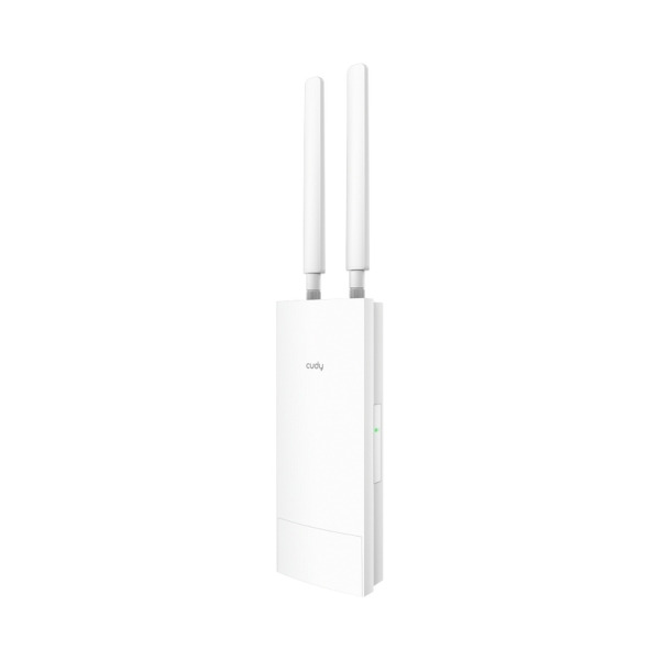 Cudy Punto de Acceso Exterior WiFi 6 Gigabit AX3000 - Velocidad hasta 1000Mbps - 1 Puerto - 2 Antenas Desmontables - Resistencia