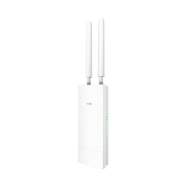 Cudy Router Gigabit WiFi 4G LTE AC1200 para Exterior - Velocidad hasta 1000Mbps - 1 Puerto - 2 Antenas 4G Desmontables - Resiste