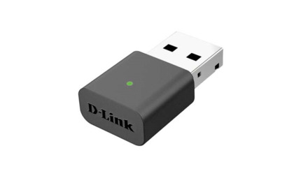 D-Link Adaptador Nano USB WiFi Inalambrico - Hasta 300Mbps - WPS
