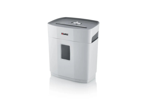 Dahle PaperSAFE 140 Destructora de Papel Manual Corte en Particulas P-4 - Destruye hasta 10 Hojas - Papelera de 12L - Apta para