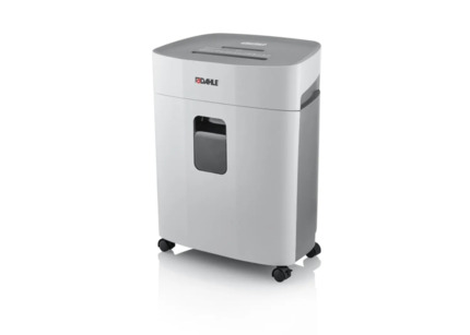Dahle PaperSAFE 240 Destructora de Papel Manual 25L con Ruedas - Destruye hasta 10 Hojas - Corte en Particulas - Apta para Papel, Tarjetas, Cd´s