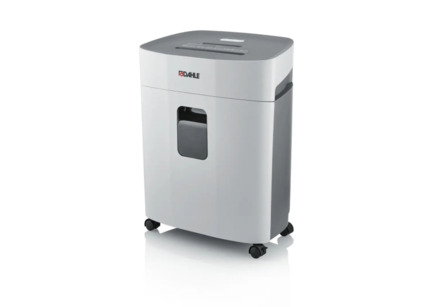Dahle PaperSAFE 260 Destructora de Papel Manual 25L con Ruedas - Destruye hasta 12 Hojas - Corte en Particulas - Apta para Papel, Tarjetas, Cd´s