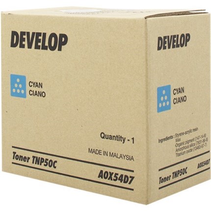 Develop A0X54D7 (TNP-50C) toner cian original