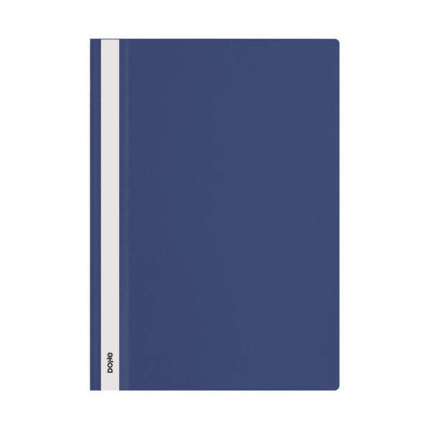 Dohe Dosier con Fastener - TamaÃ±o A4 - Cubierta Transparente y Trasera Opaca - Fabricado en Polipropileno