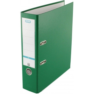 Elba Rado Top Archivador TamaÃ±o Folio - Con Palanca y Rado - Ancho de 80mm - Forrado Exterior de Plastico - Interior de Papel - Color Verde