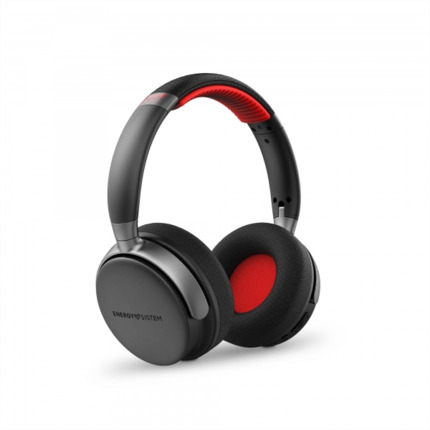 Energy Sistem Auriculares Bluetooth - 50h Autonomia - IPX5 Resistente - Deep Bass - Almohadillas Intercambiables - DiseÃ±o Plegable - Materiales Reciclados - Color Negro