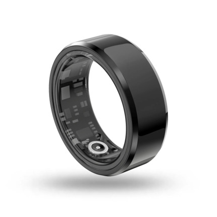 Energy Sistem Smart Ring Anillo Inteligente - Monitorizacion del SueÃ±o - Asistente de Salud con IA - Monitorizacion de Ritmo Cardiaco y Actividad Fisica - IP68 - Mas de Una Semana de Autonomia - Talla XL - Color Negro