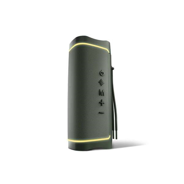 Energy Sistem Yume ECO Altavoz 15W - Resistente al Agua IPX6 - TWS - Bluetooth 5.3 - MP3 - MicroSD - Color Verde
