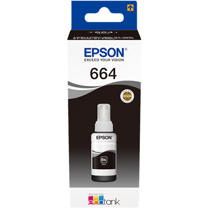 Epson 664 - C13T664140 tinta negro original