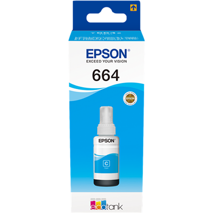 Epson 664 - C13T664240 tinta cian original