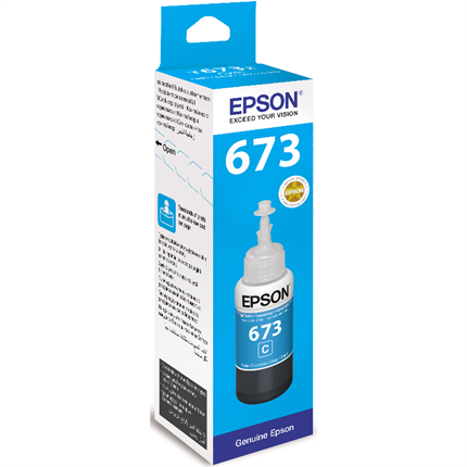 Epson 673 (C13T67324A) tinta cian original