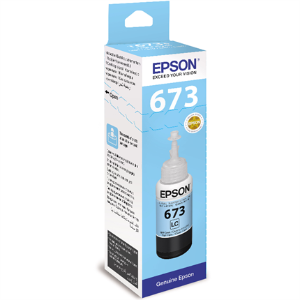 Epson 673 (C13T67354A) tinta cian claro original