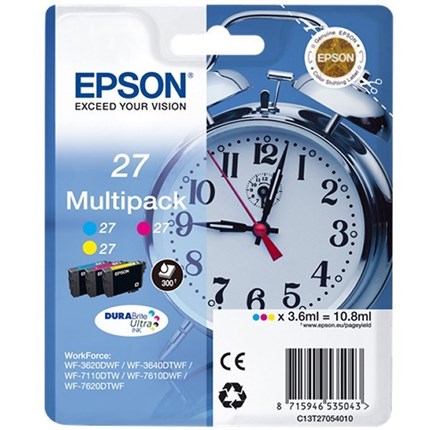 Epson C13T27054012 - T2705 multipack c/m/y original