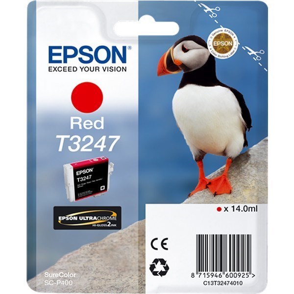 Epson C13T32474010 - T3247 tinta rojo original