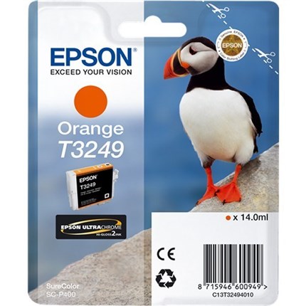 Epson C13T32494010 - T3249 tinta naranja original