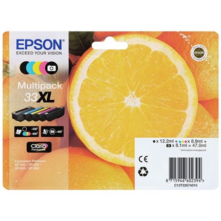 Epson 33XL - C13T33574011 multipack original