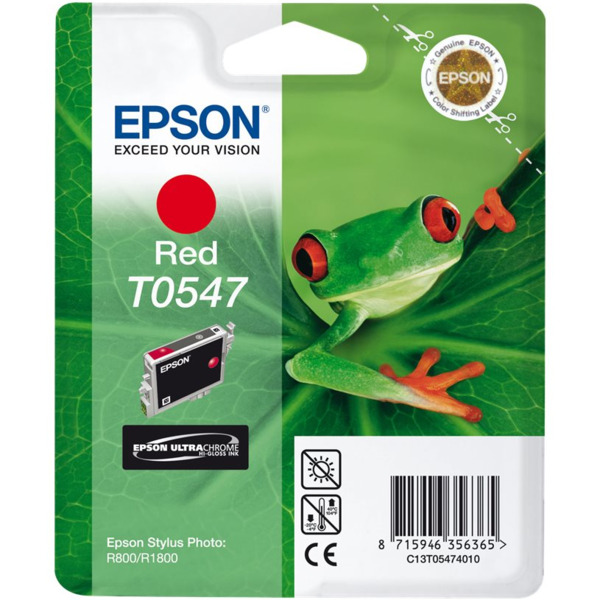 Epson T0547 Rojo Cartucho de Tinta Original - C13T05474010