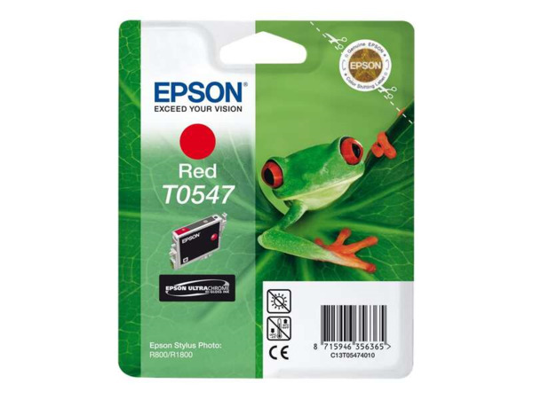 Epson T0547 Rojo Cartucho de Tinta Original - C13T05474010