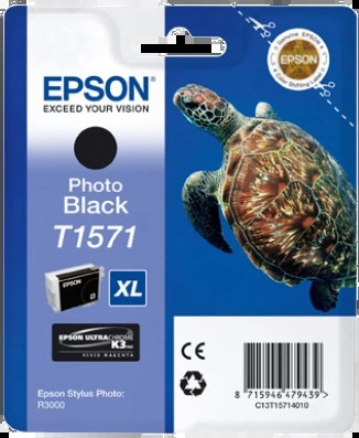 Epson T1571 Negro Photo Cartucho de Tinta Original - C13T15714010