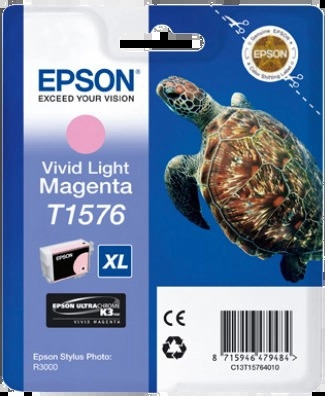 Epson T1576 Magenta Light Cartucho de Tinta Original - C13T15764010