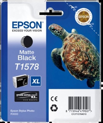 Epson T1578 Negro Mate Cartucho de Tinta Original - C13T15784010