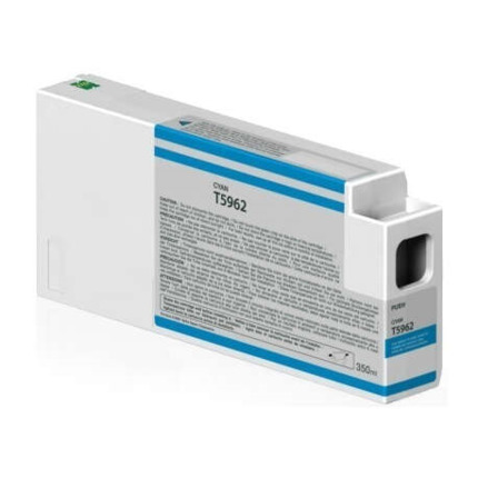 Compatible Epson T5962 Cyan Cartucho de Tinta Pigmentada - Reemplaza C13T596200