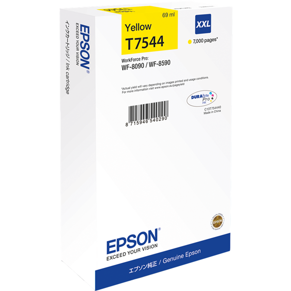 Epson T7544 - C13T754440 cartucho de tinta amarillo original