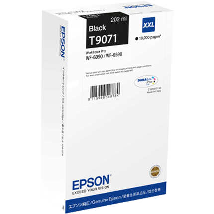 Epson T9071 - C13T907140 XXL tinta negro original