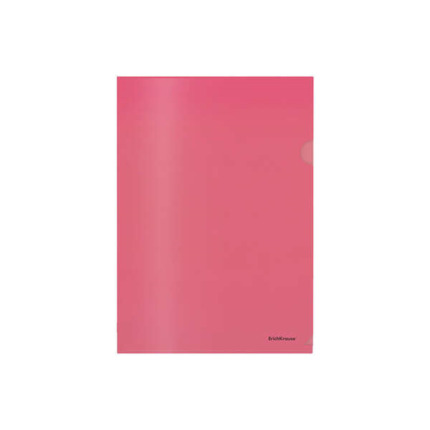 Erichkrause Dossiers UÃ±ero Glossy Classic - A4 Semitransparente - Color Rojo