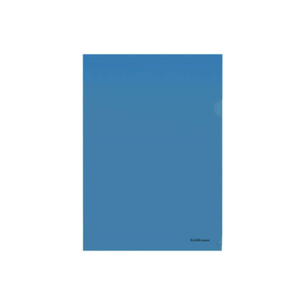 Erichkrause Fizzy Classic Dossier Uñero A4 Semitransparente - Textura Piel de Naranja - Color Azul